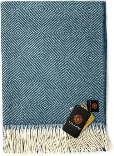 Miniatura 4 de Alpaca Home Manta Dynasty 100% pura lana de alpaca bebé • Hipoalergénica, suave y acogedora • De origen ético Más suave y cálida que la lana