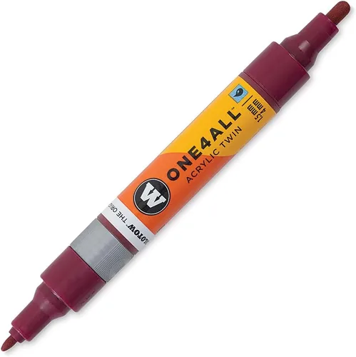 Miniatura 35 de Molotow ONE4ALL - Marcador acrílico de doble bomba, puntas de 0.059 in y 0.157 in, luz Amazonas, 1 cada uno (227.423)