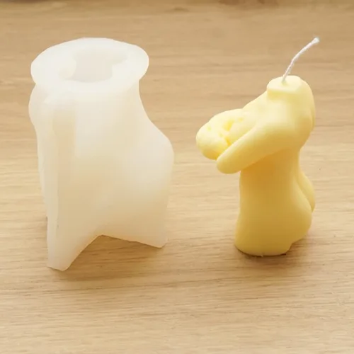Miniatura 2 de Moldes de silicona para bebés y retratos, moldes de fundición de resina y jabón 3D, suministros para hacer velas