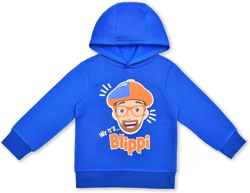 Miniatura 2 de Blippi Boys Hoodie and Jogger Pants Set for Toddlers and Little Kids BlueGrey