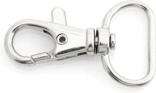 Miniatura 11 de CRAFTMEMORE Ganchos de presión de gatillo de 3/4 de pulgada, clásicos giratorios de langosta con cierre de pinza para bolso, 20 unidades, CSPS Dorado