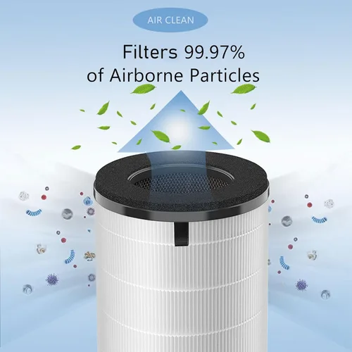Miniatura 2 de AP-T40FL AP-T45 Filtro de repuesto HEPA compatible con 1461901 Homedics Total Clean 5 en 1 purificador de filtro de aire, AP-T40 AP-T45WT AP-T40WT