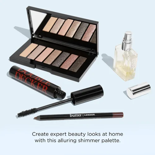 Miniatura 5 de butter LONDON Paleta de sombras de seda lisa Glazen Malvas