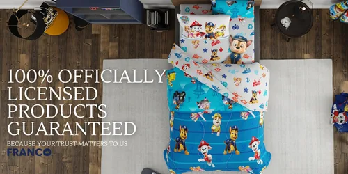 Miniatura 8 de Paw Patrol Ropa de Cama para Niños Edredón y Juego de Sábanas Súper Suave con Funda, 5 Piezas Tamaño Twin