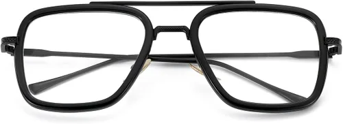 Miniatura 7 de Gafas de bloqueo de luz azul estilo Tony Stark para hombres y mujeres, gafas de juegos de computadora de Iron Man y Spider-Man