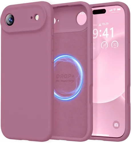 Miniatura 244 de LOVE 3000 Compatible con Funda para iPhone 15, [Cámara de Cobertura Completa de Silicona Suave] [Protección contra Caídas de 8 pies], Forro de Negro