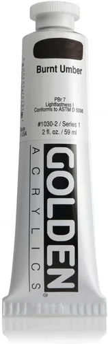 Miniatura 19 de Golden GLDNHB-13402 Pintura acrílica para cuerpo pesado, 2 onzas, Siena cruda Siena crudo