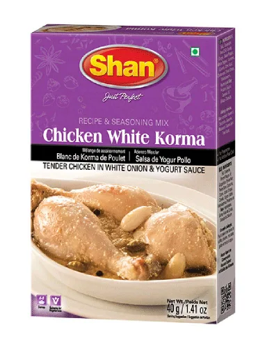 Miniatura 38 de Shan Korma Recipe and Seasoning Mix 1.76 oz (50g) - Spice Powder for Traditional Meat in Yogurt Sauce - Suitable for Vegetarians - Airtight Bag in a