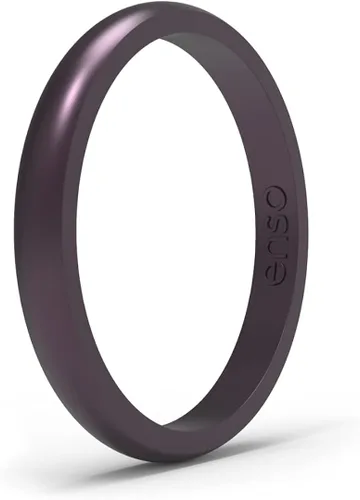 Enso Rings Halo Legend, Anillo de silicona fabricado en los Estados Unidos Calidad de por vida un anillo de silicona ultra cómodo, transpirable y
