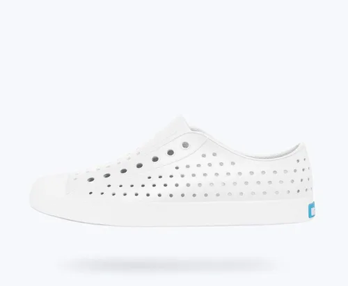 Miniatura 8 de Native Shoes, Jefferson, Zapatilla ligera para adultos, Shell White Solid '14, 12 Women10 Men