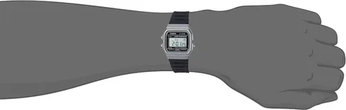 Miniatura 10 de Casio Serie F91W Reloj digital Resistente al agua Luz LED Cronómetro 1/100 SEC Mantenimiento de tiempo regular