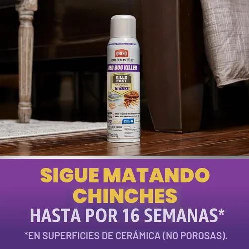 Miniatura 6 de Ortho Home Defense Max Bed Bug & Flea Killer Powder – Pulgas y chinches en polvo, aplicar a grietas y grietas en marcos de cama y de ventana Aerosol