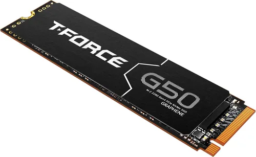 Miniatura 2 de TEAMGROUP T-Force G50 512GB SLC Caching 3D TLC NAND NVMe InnoGrit PCIe Gen4x4 M.2 2280 SSD para juegos con disipador de calor de grafeno ultrafino
