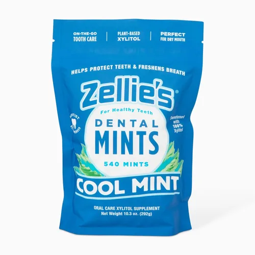 Miniatura 2 de Zellie's - Paquete combinado de mentas 100% xilitol para el aliento Sin aspartamo, sin gluten, vegano y kosher Incluye (1) mentas frescas