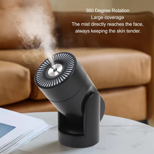 Miniatura 2 de Mini humidificador portátil, humidificador de aire silencioso, pequeño humidificador de niebla fría, humidificador de escritorio USB para automóvil