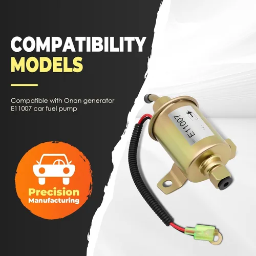 Miniatura 3 de Bomba de combustible eléctrica E11007 compatible con Onan Generator 4000 4Kw RV 12V Bomba de combustible A029F889 149-2311-02 149-2311-01 149-2311
