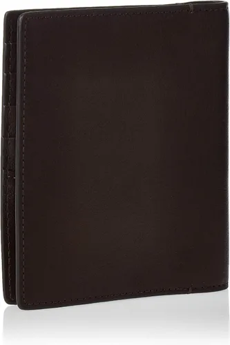 Miniatura 2 de Fossil Cartera de cuero para pasaporte con bloqueo RFID para hombre