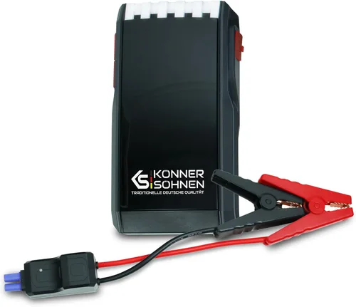 Miniatura 11 de Jump Starter KS JS-1200, amplificador de batería de coche de pico de 1200 A con compresor de aire, 14000 mAh para motores de gasolina de hasta 8 L