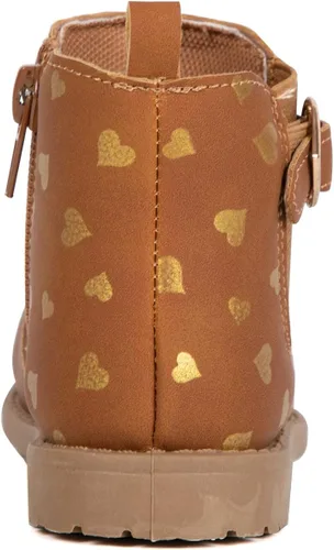 Miniatura 5 de Botas de piel de vestir para niñas, botines cortos de moda para invierno, otoño, zapatos clásicos con cremallera lateral