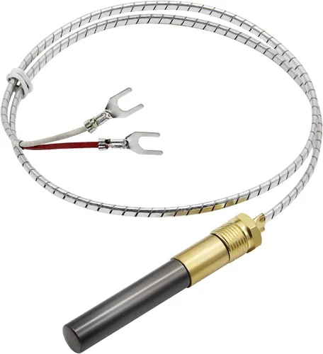 Ganivsor Generadores de termopila de 24", termopila Q313A de 750 milivoltios para calentador de agua a gas/chimenea/freidora de gas/horno, termopar