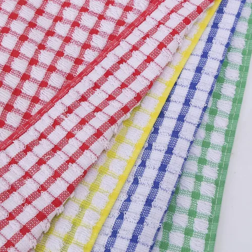 Miniatura 4 de Oeleky Toallas de cocina de 15 x 26 pulgadas, paquete de 8 toallas de cocina de algodón para secar platos (multicolor, 15 x 26 pulgadas)