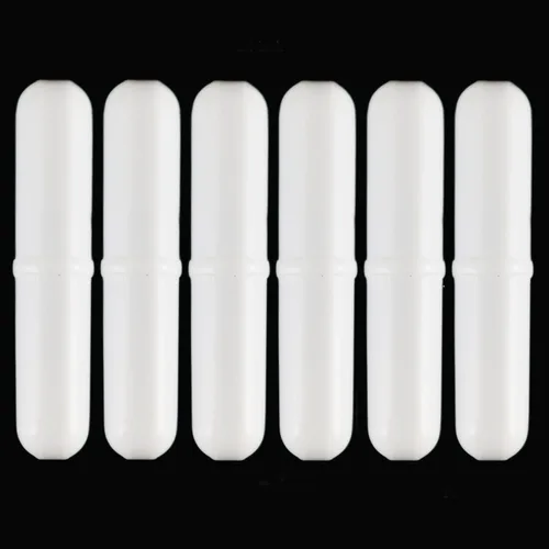 Miniatura 10 de LABALPHA 6 unids PTFE agitador magnético mezclador agitador bar, barra de agitación magnética 1.969 in/1.96 pulgadas
