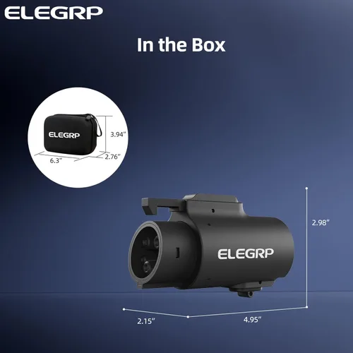 Miniatura 6 de ELEGRP Adaptador de 80 A Tesla a J1772, NACS a J1772 Adaptador de cargador EV para carga de nivel 2, compatible con conector Tesla de alta potencia