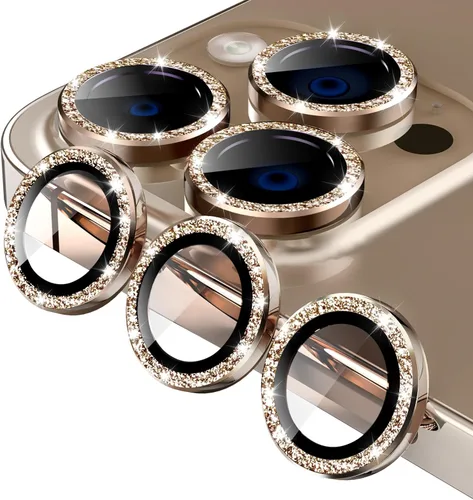 Miniatura 10 de Jeluse Protector de lente de cámara para iPhone 17 Pro Max/17 Pro/16 Pro Max/16 Pro/15 Pro Max/15 Pro/14 Pro Max/14 Pro, kit de alineación