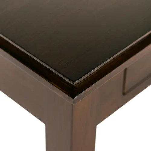 Miniatura 6 de SIMPLIHOME Mesa consola Artisan – Mesa de sofá de madera maciza de 46 pulgadas de ancho en marrón rojizo, mesa de almacenamiento de transición