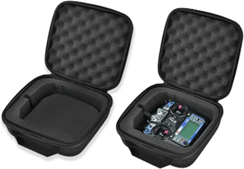Miniatura 2 de Shanrya Controlador RC, adecuado para la mayoría de los aviones RC transmisor RC Caso protector para controlador AT9/X9D/WFLY 9