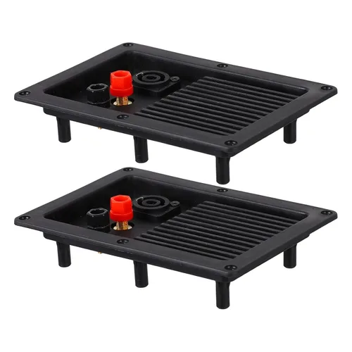 MILISTEN 2PCS equipo de sonido conector de reemplazo 3 puertos conector caja de altavoz