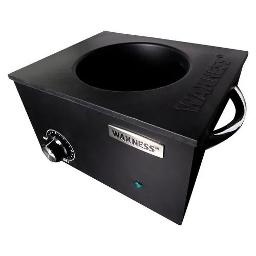 Miniatura 9 de Waxness WN-6003 Elite Series - Calentador de cera profesional grande, color negro mate, capacidad de 5.5 libras, control electrónico de temperatura
