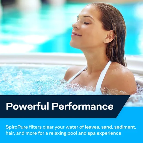 Miniatura 5 de SpiroPure Cartucho de repuesto para filtro de piscina Pentair CC200 R173217 Pleatco PAP200-4 Unicel C-9419 Filbur FC-0688 para bañera de hidromasaje
