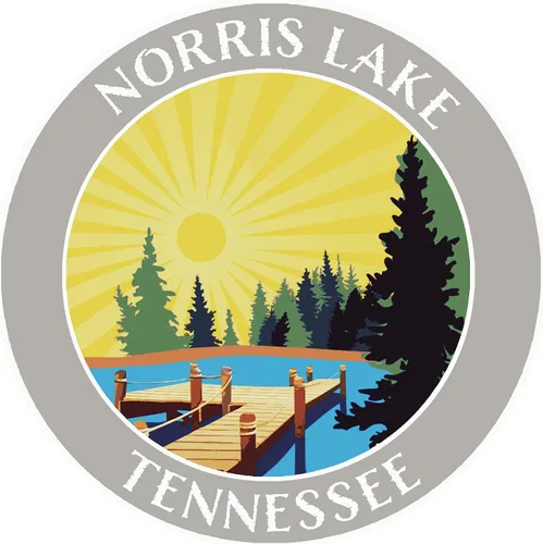 Miniatura 4 de Lake Dock – Norris Lake – Tennessee 3.5 pulgadas ventana coche camión calcomanía vacaciones aventura tema novedad apliques