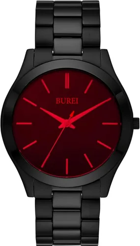 Miniatura 9 de BUREI Men Watches Gifts for Men Fashion Stainless Steel Analog Quartz Waterproof Watches for Mens