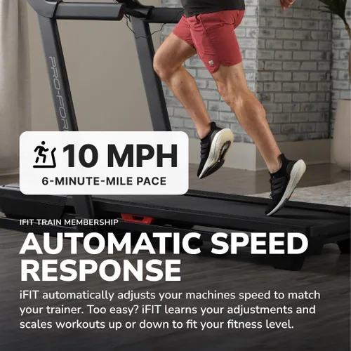 Miniatura 3 de Proform Cintas de correr de carbono: cintas de correr para caminar y correr con ventilador integrado y diseño de ahorro de espacio