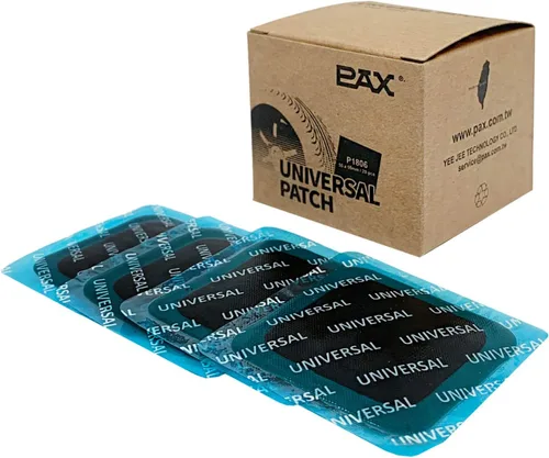 Miniatura 9 de PAX 50 parches cuadrados universales de reparación de tubos y neumáticos de 1.772 x 1.772 in, para neumáticos radiales y sesgados en motocicleta