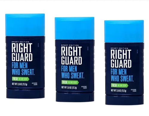 Miniatura 2 de Right Guard Sport Fresh Scent Invisible Solid, 2.6 oz (paquete de 3)