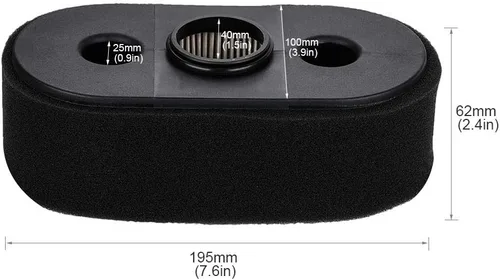 Miniatura 7 de HIFROM 11013-7031 Filtro de aire con prefiltro de repuesto para cortacésped Kawasaki 11013-7026 FH580V FH381V FH430V (paquete de 1)