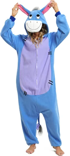 Miniatura 4 de NAITOKE Pijama de animal para adultos, disfraz de Halloween, cosplay