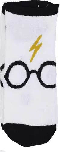 Miniatura 5 de Harry Potter Glasses Deathly Hallows Mischief Managed 5 Pack Ankle Socks