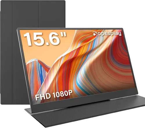 Miniatura 9 de Monitor portátil, 10.5 pulgadas, HDR 1280P, ultrafino, 100% sRGB, monitor portátil de viaje para laptop, mini pantalla secundaria de 420 nits
