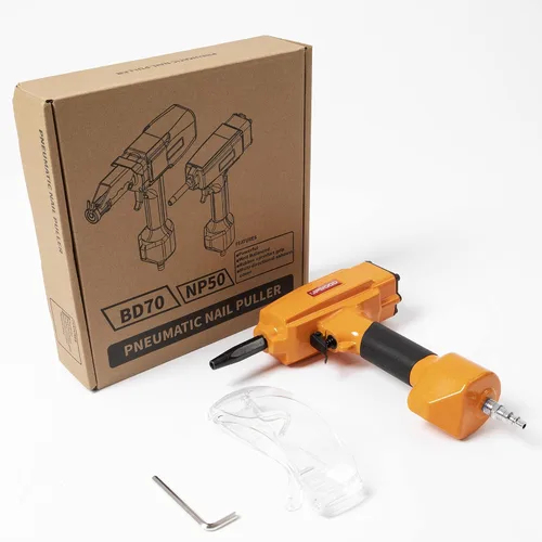 Miniatura 4 de Removedor de clavos profesional del punzón del aire, extractor de clavos neumático para descarar y reciclar madera