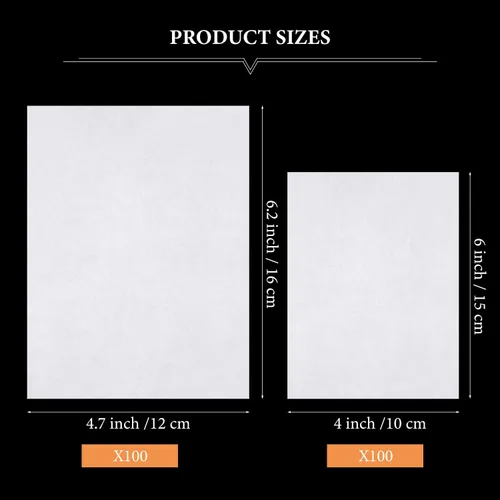 Miniatura 2 de Patelai 200 piezas de papel de liberación de pintura de diamante, cubierta antiadherente de doble cara 5D accesorios para adultos