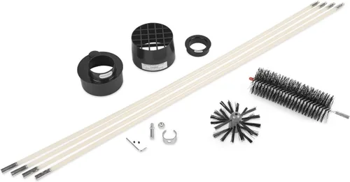 Miniatura 4 de Kit de limpieza para conductos de ventilación de secadora - Gardus RLE202 LintEater, kit limpiador rotatorio para ventilación de secadora, elimina
