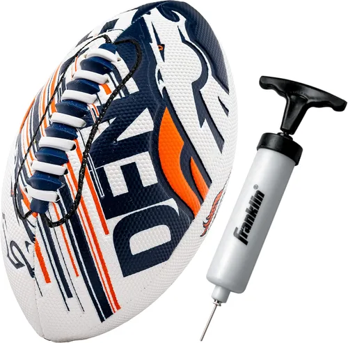 Miniatura 27 de Franklin Sports NFL Team Mini Balones de Fútbol Americano - Juvenil 8.5" Balón de Fútbol Americano con Licencia Oficial de la NFL + Conjunto