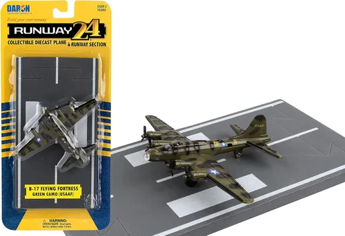 Daron Worldwide Trading Runway24 B-17 Vehículo, Oliva