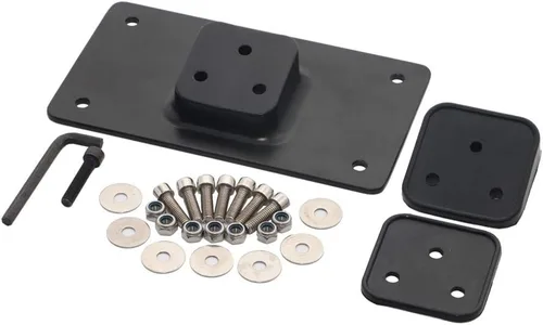 Soporte de montaje de marco de matrícula inclinable para Harley Dynas Sportsters 883 1200 Fatboy