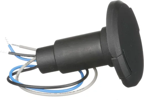 Miniatura 2 de Attwood 910R3PB-7 LightArmor Plug-in Light Base, for Attwood Pole Lights, 3-Pin, Round, Composite Black, Low-Profile