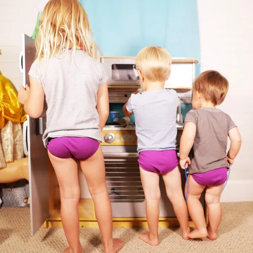 Miniatura 4 de Tiny Undies Ropa interior para bebé, unisex, paquete de 3